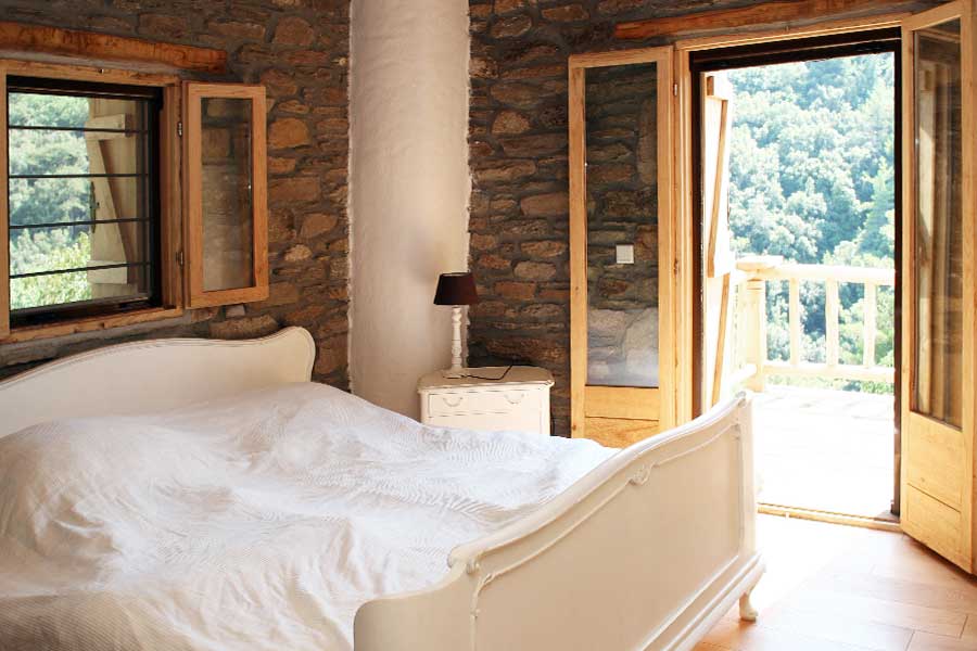 Ferienhaus Athina auf der Insel Thassos Schlafzimmer 1