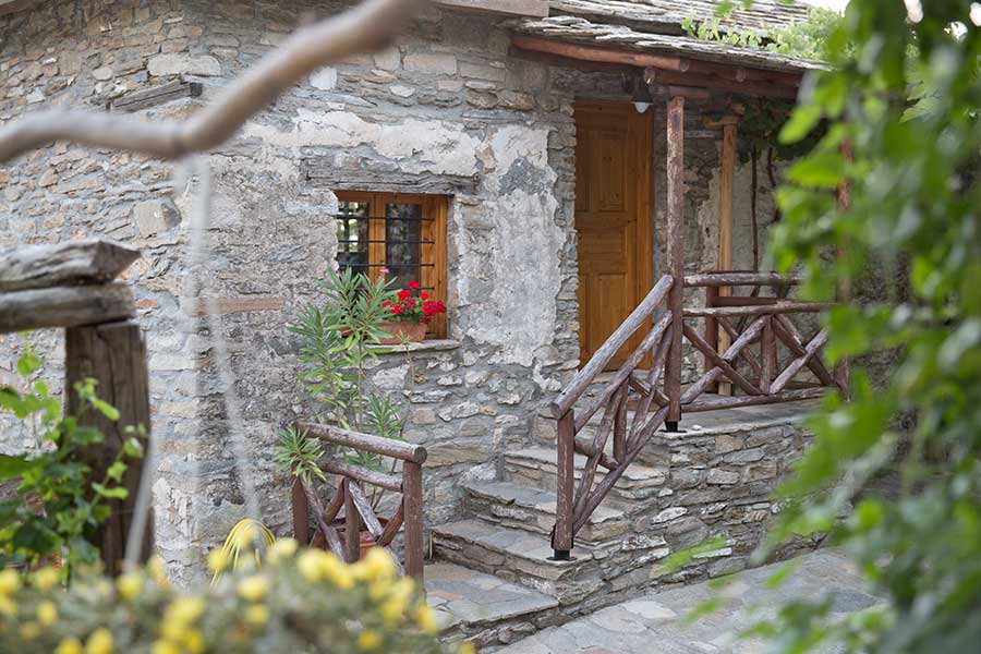 Ferienhaus Giantzos auf der Insel Thassos Aussenansicht