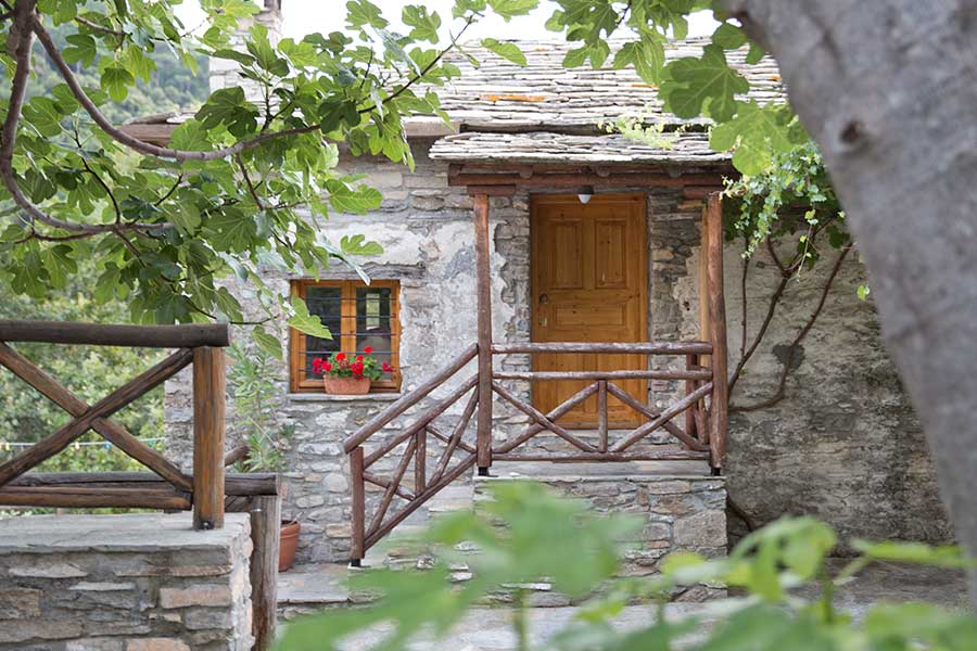 Ferienhaus Giantzos auf der Insel Thassos Aussenansicht