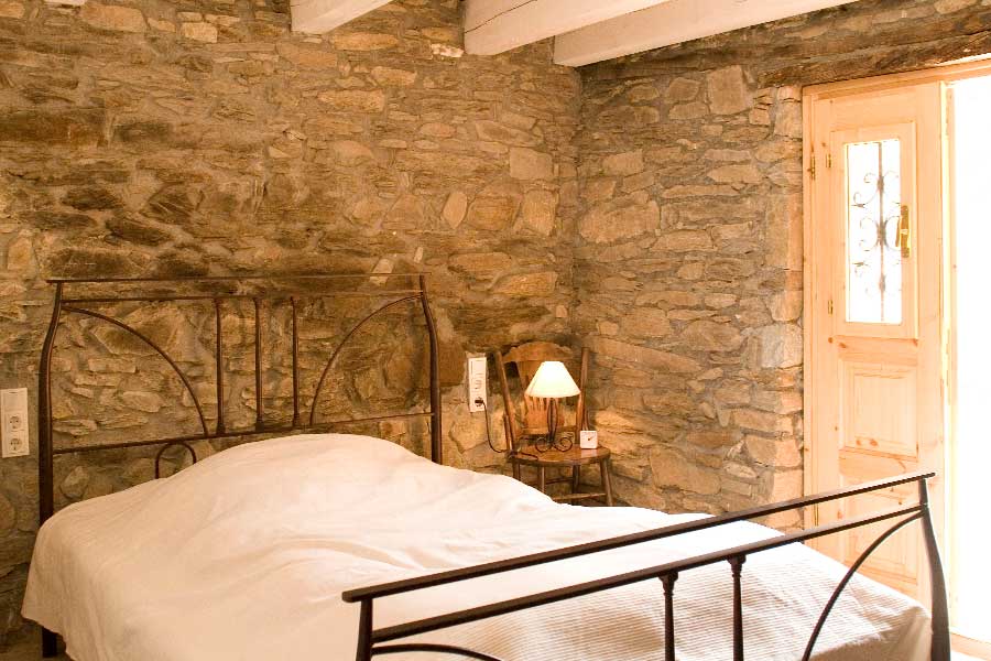 Ferienhaus Giantzos auf der Insel Thassos Schlafzimmer